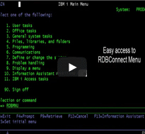 Getting started with RDB Connect